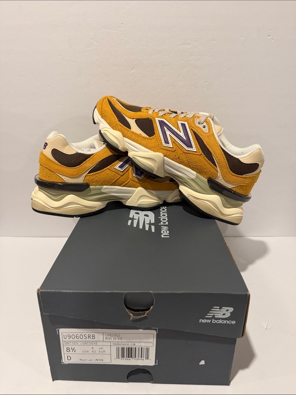 NB9060 ‘Butterscotch' Sz: 8 / 8.5 / 11.5 (U9060SRB)